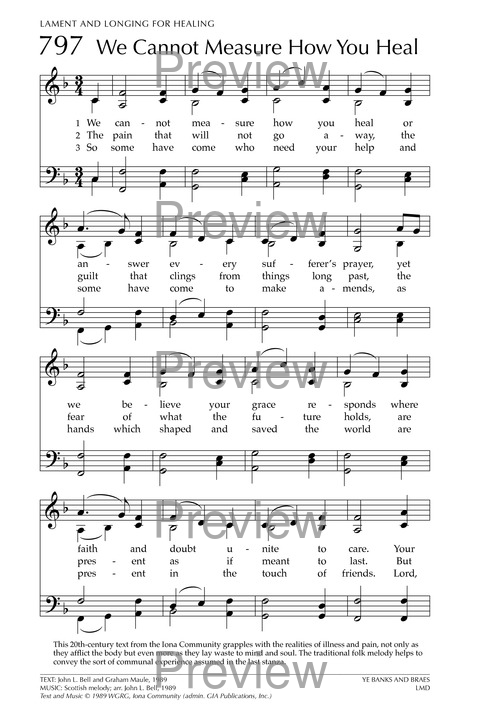 Glory to God: the Presbyterian Hymnal page 982