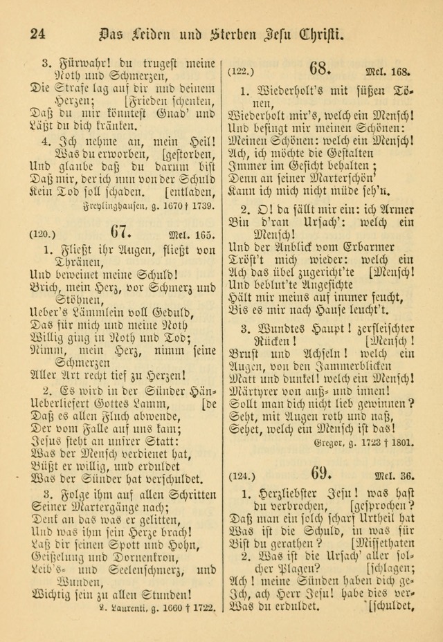 Gesangbuch der Evangelischen Brüdergemeinen in Nord Amerika (Neue vermehrte Aufl.) page 148