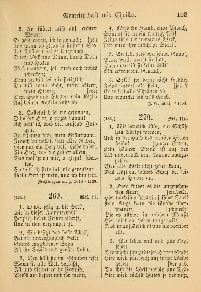 Gesangbuch der Evangelischen Brüdergemeinen in Nord Amerika (Neue vermehrte Aufl.) page 227