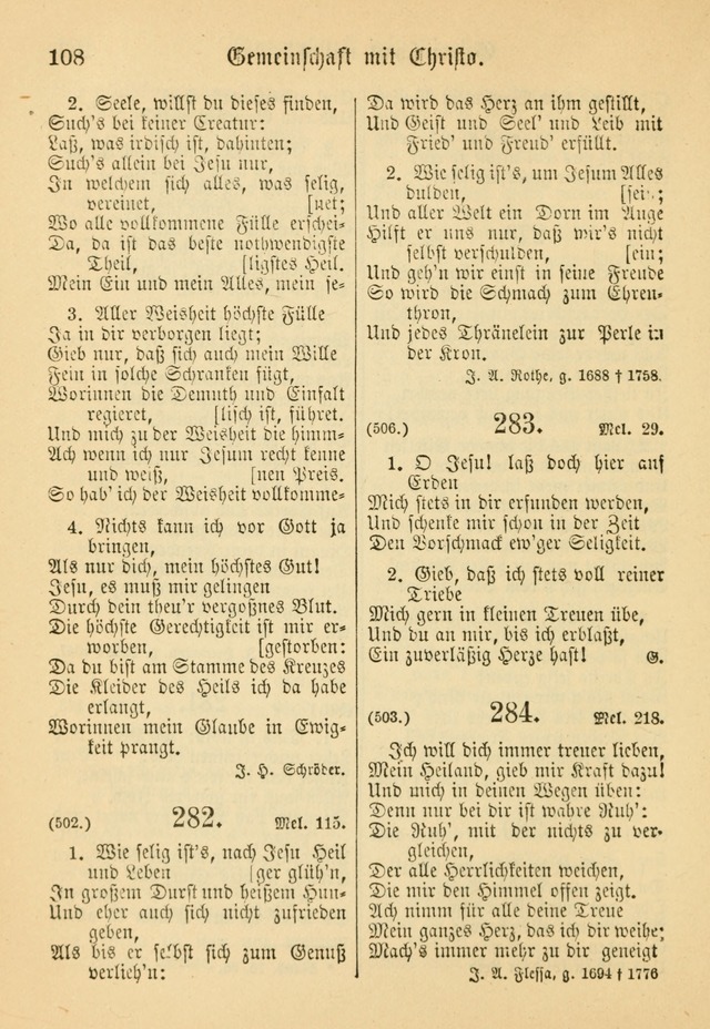 Gesangbuch der Evangelischen Brüdergemeinen in Nord Amerika (Neue vermehrte Aufl.) page 232