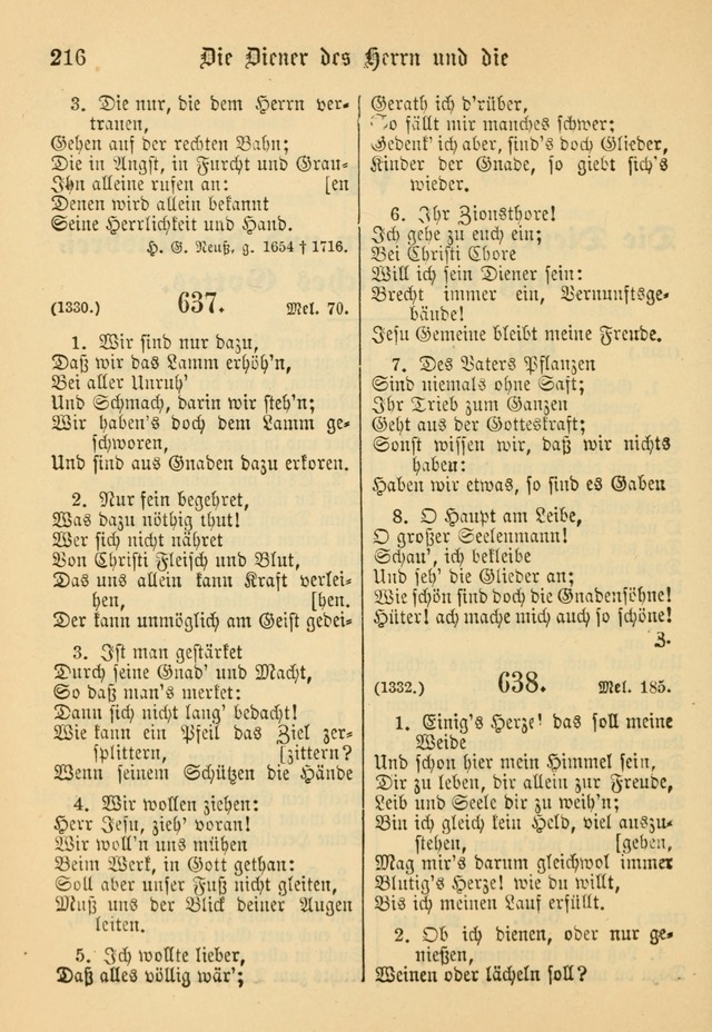 Gesangbuch der Evangelischen Brüdergemeinen in Nord Amerika (Neue vermehrte Aufl.) page 340