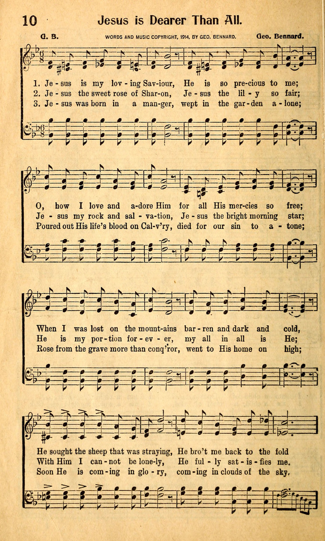 Great Gospel Songs page 10
