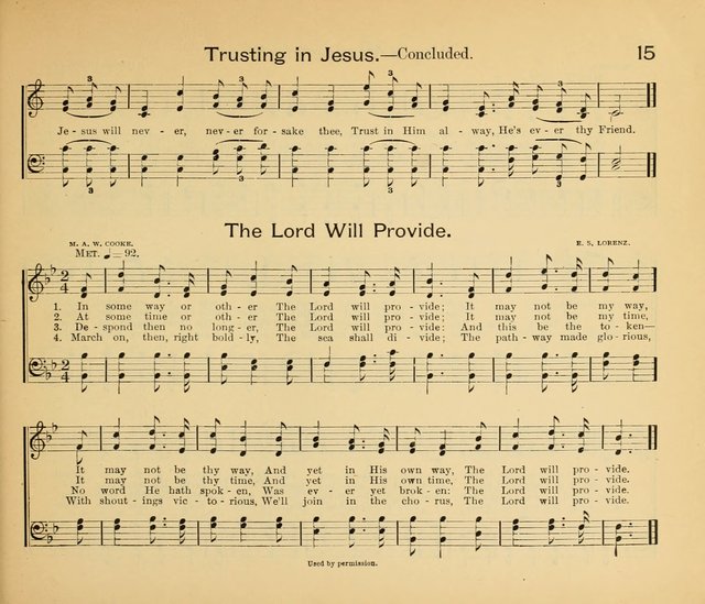 Garnered Gems: of Sunday School Song page 13