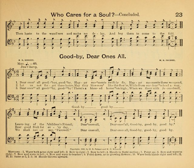 Garnered Gems: of Sunday School Song page 21