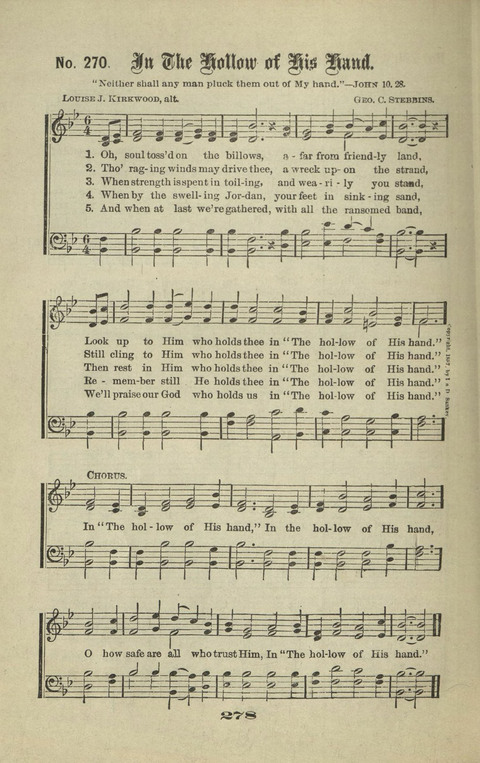 Gospel Hymns Nos. 1 to 6 page 278