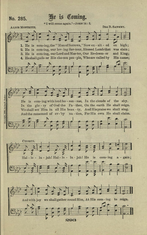 Gospel Hymns Nos. 1 to 6 page 293
