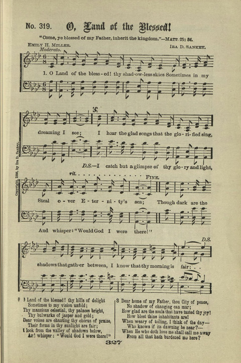 Gospel Hymns Nos. 1 to 6 page 327