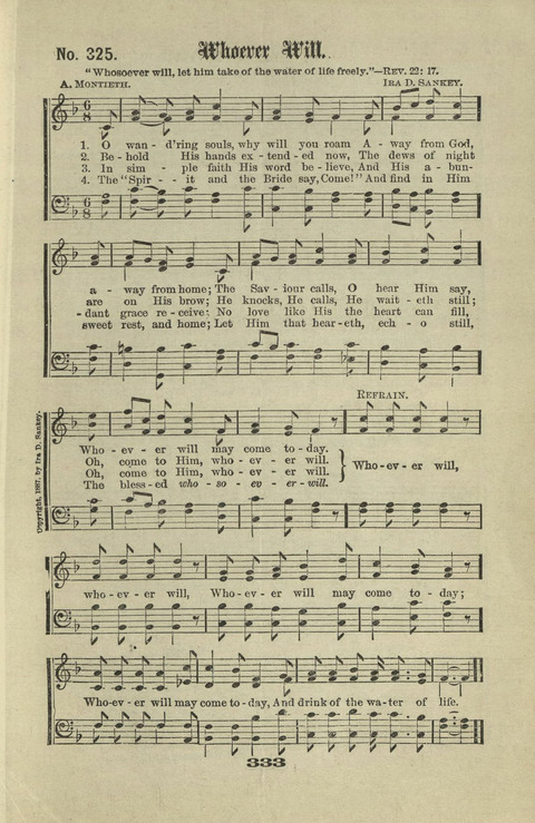 Gospel Hymns Nos. 1 to 6 page 333
