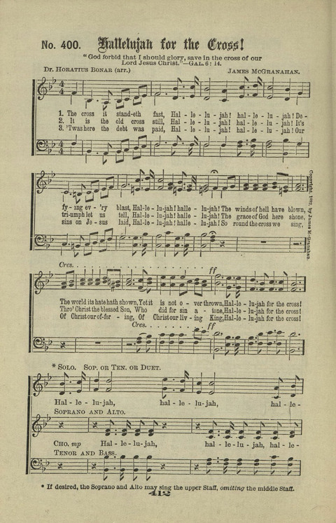 Gospel Hymns Nos. 1 to 6 page 412