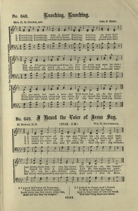 Gospel Hymns Nos. 1 to 6 page 631