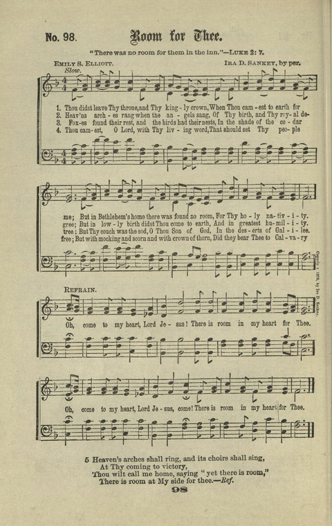 Gospel Hymns Nos. 1 to 6 page 98