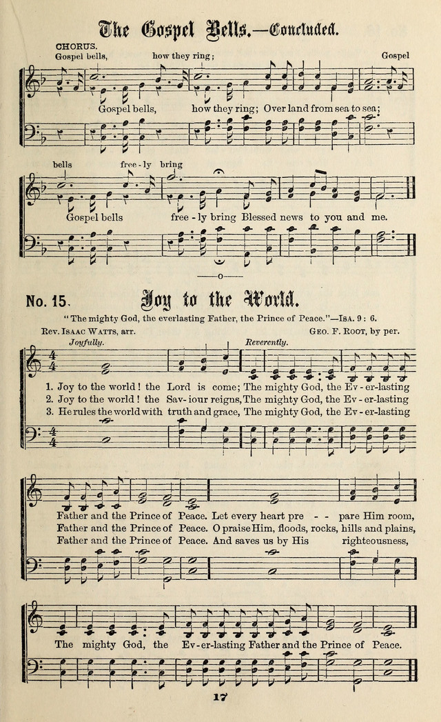 Gospel Hymns No. 3 page 15