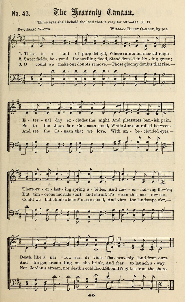 Gospel Hymns No. 3 page 43