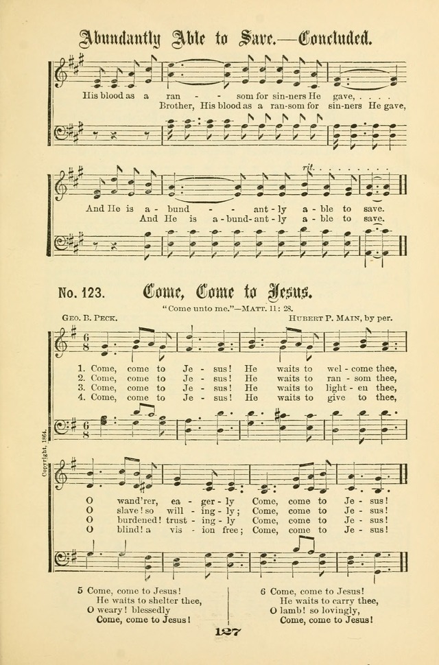 Gospel Hymns Nos. 5 and 6 Combined: for use in gospel meetings and other religious services page 134