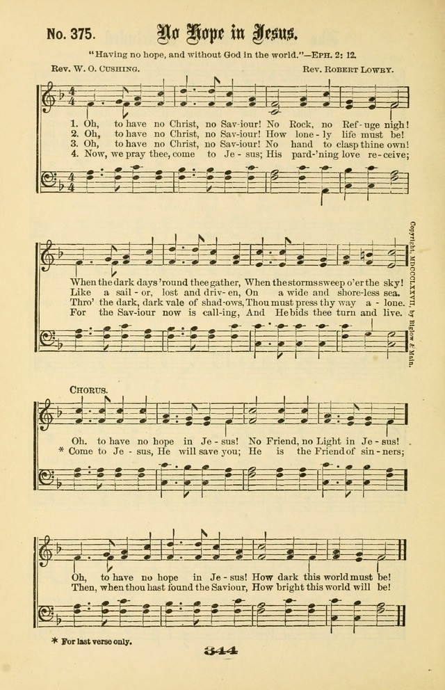 Gospel Hymns Nos. 5 and 6 Combined: for use in gospel meetings and other religious services page 351