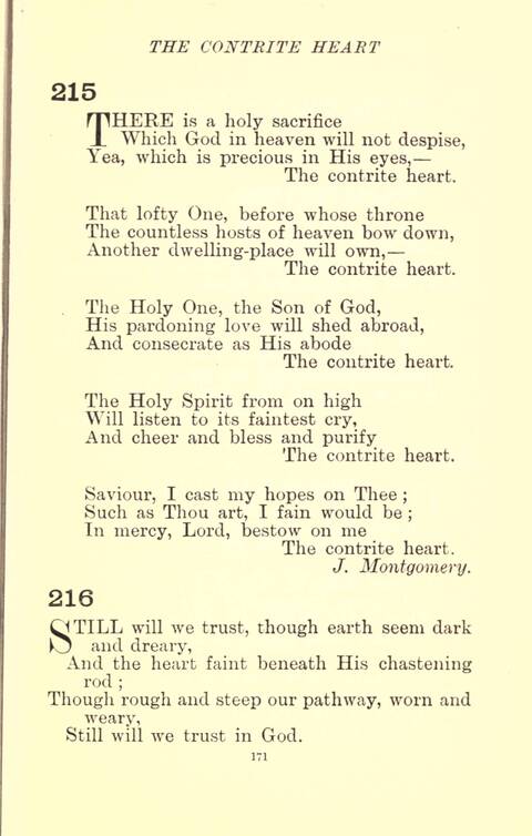 The Golden Hymn Book page 171