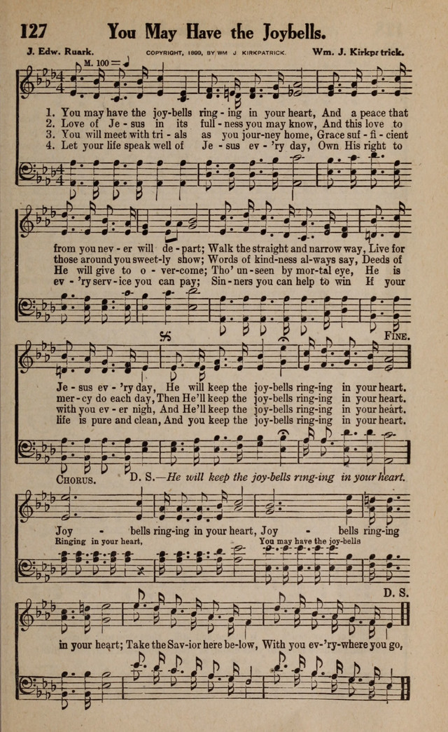 Gospel Hymns and Songs: for the Church, Sunday School and Evangelistic Services page 127