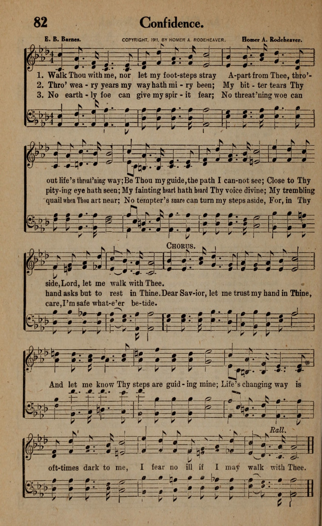 Gospel Hymns and Songs: for the Church, Sunday School and Evangelistic Services page 82