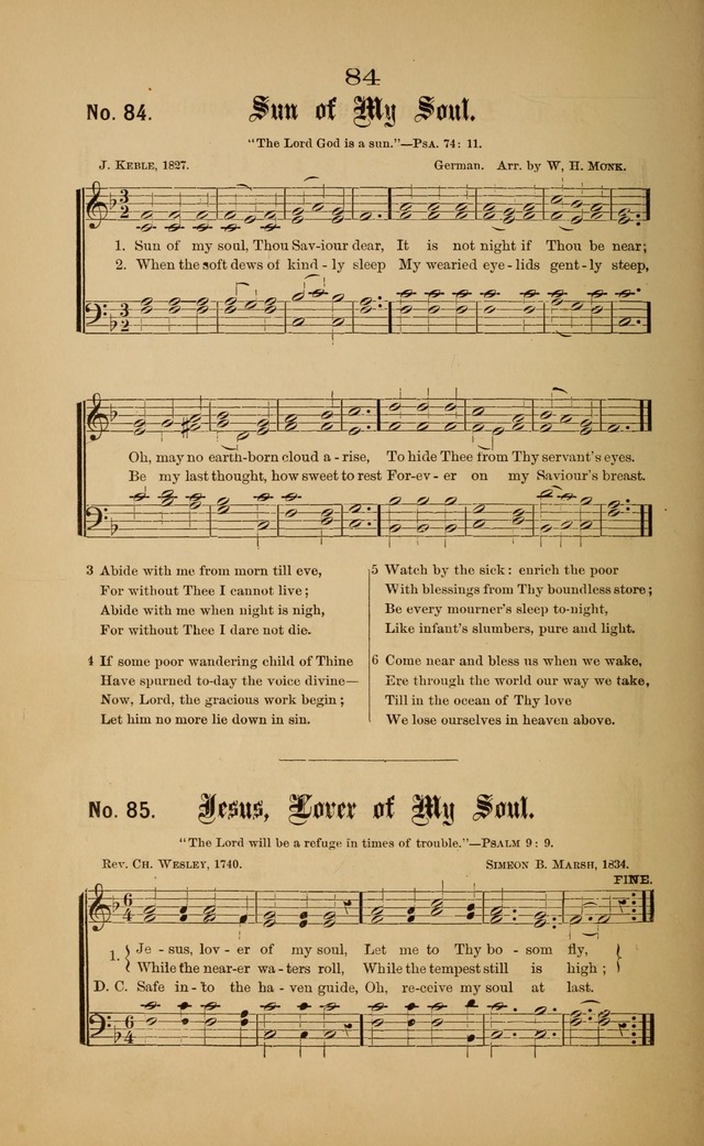 Gospel Hymns and Sacred Songs: as used by them in gospel meetings page 84