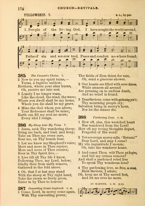 Gospel Hymn and Tune Book: a choice collection of Hymns and Music, old and new, for use in Prayer Meetings, Family Circles, and Church Service page 172