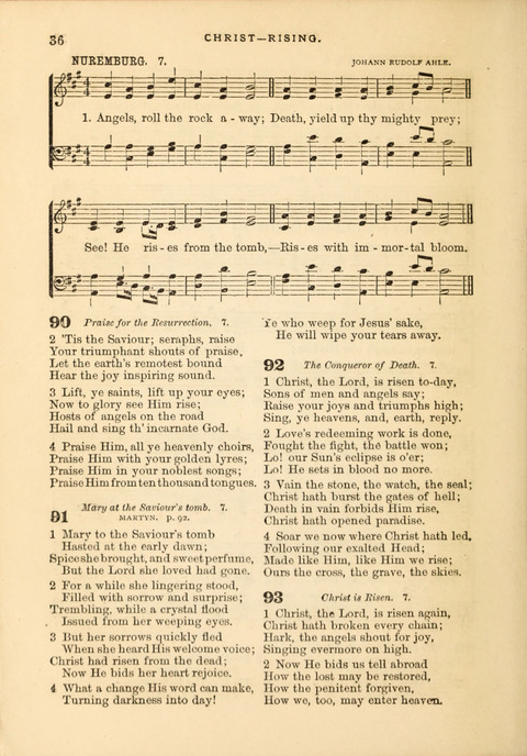 Gospel Hymn and Tune Book: a choice collection of Hymns and Music, old and new, for use in Prayer Meetings, Family Circles, and Church Service page 34