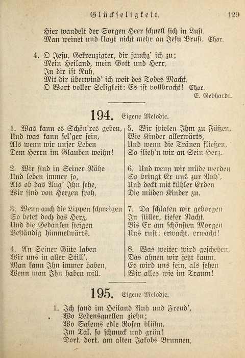 Gemeinschafts-Lieder. 7th ed. page 127