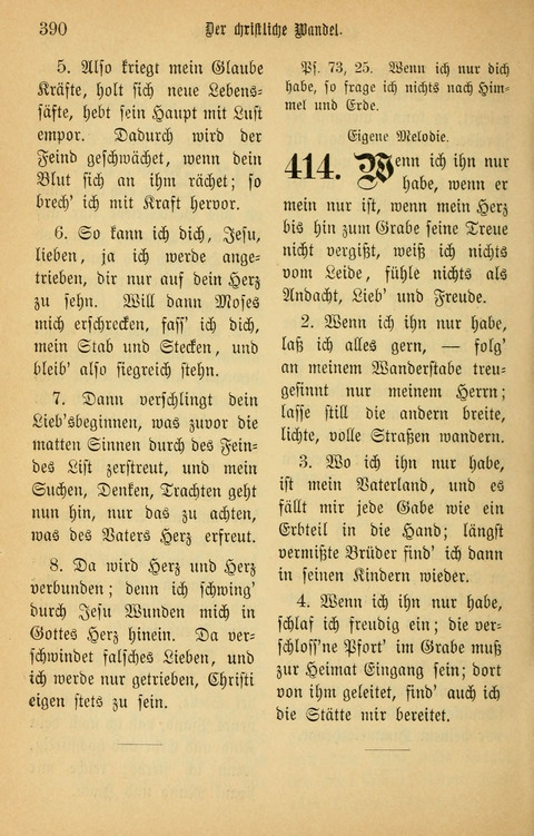 Gesangbuch in Mennoniten-Gemeinden in Kirche und Haus (4th ed.) page 390