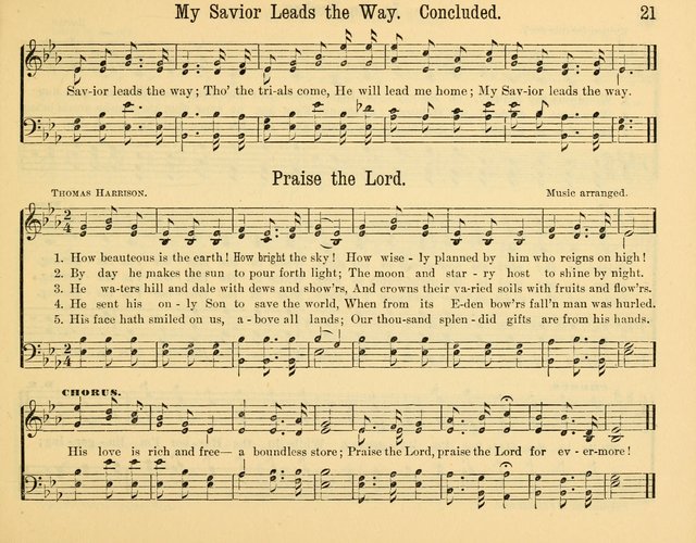 Grateful Praise: a collection of new songs for the Sunday-school page 21
