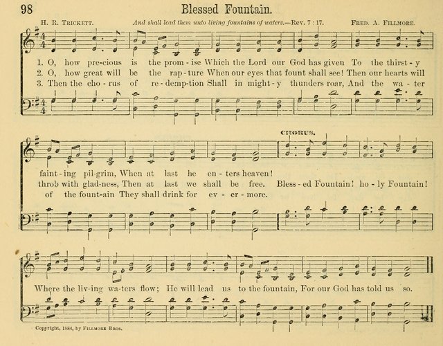 Grateful Praise: a collection of new songs for the Sunday-school page 98
