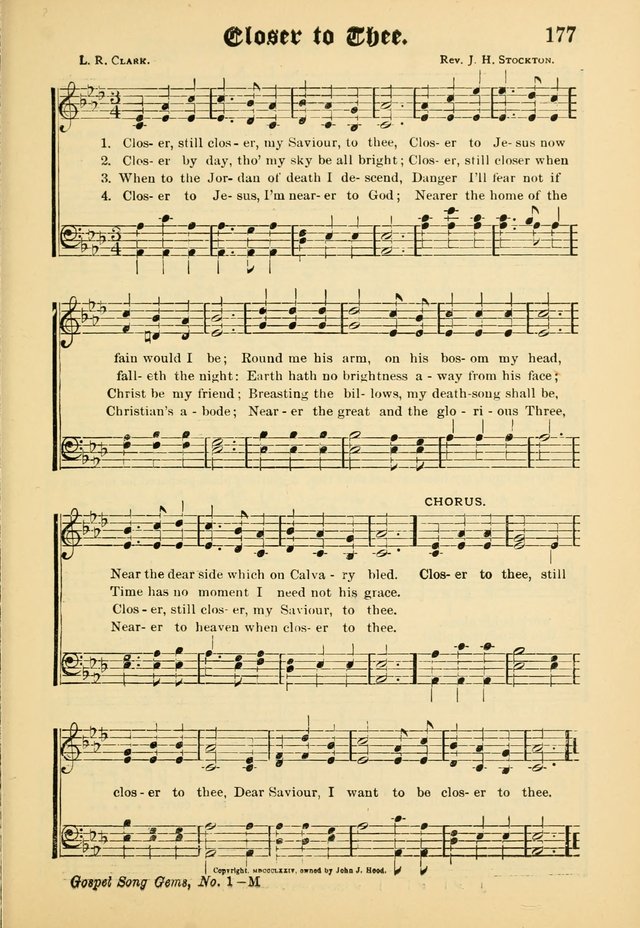 Gospel Song-Gems No.1 page 184