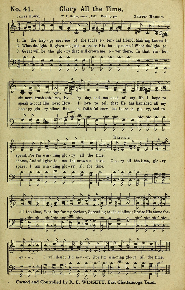 Glory Songs page 41