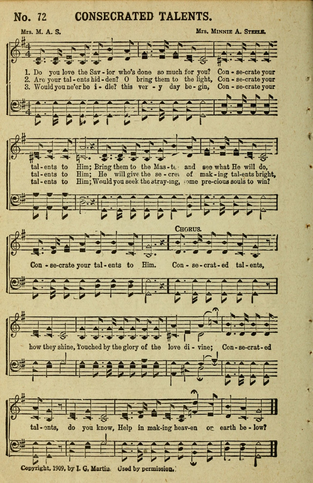 Glory Songs page 72