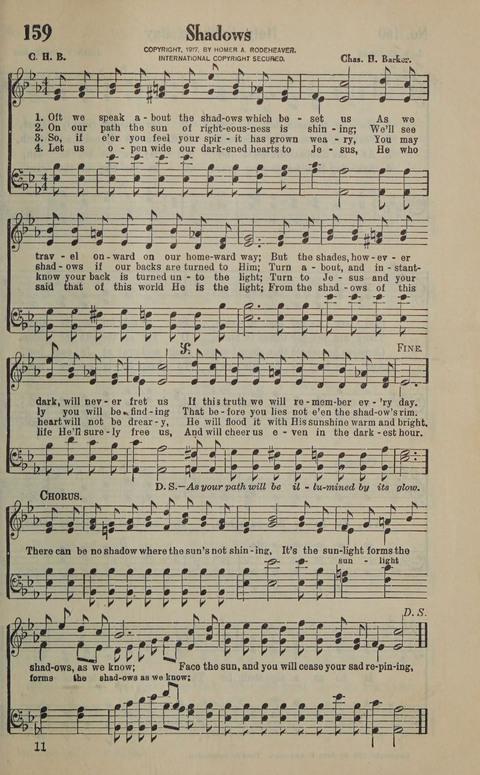 The Gospel in Song: as used in the Anderson Gospel Crusades page 163