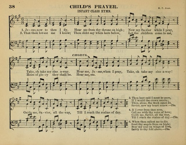 The Guiding Star for Sunday Schools: a new collection of Sunday school songs, together with a great variety of anniversary pieces written expressly for this worke page 40