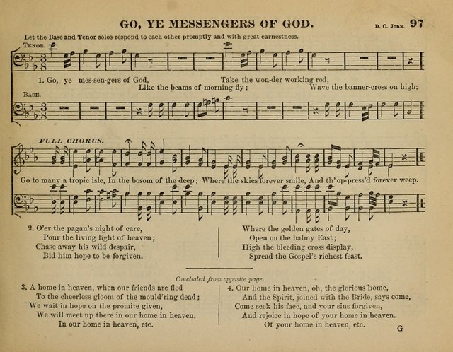 The Guiding Star for Sunday Schools: a new collection of Sunday school songs, together with a great variety of anniversary pieces written expressly for this worke page 99