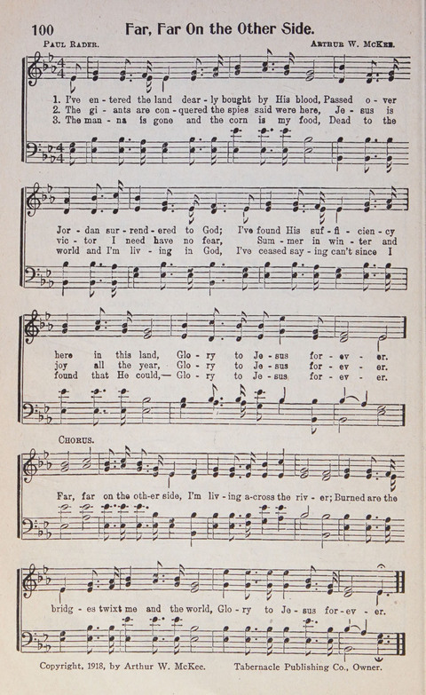 Gospel Truth in Song No. 3 page 100