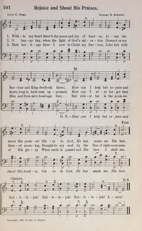 Gospel Truth in Song No. 3 page 101