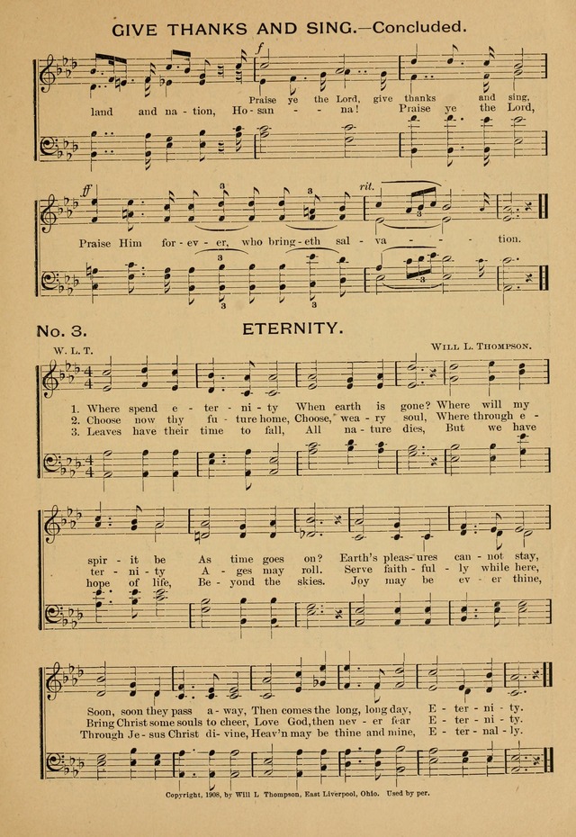 Give Thanks and Sing: for use in all religious meetings page 3