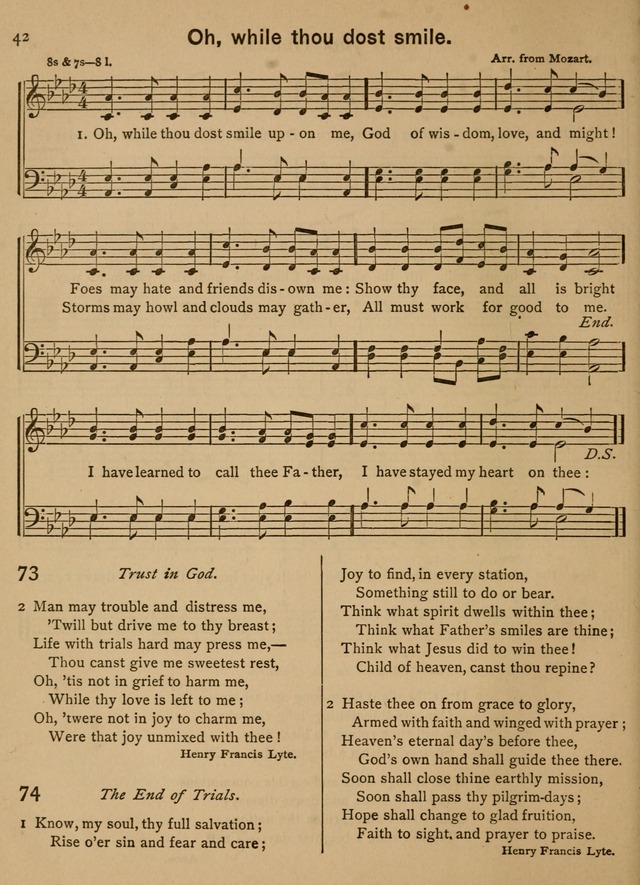 Good-Will Songs: a Compilation of Hymns and Tunes page 43