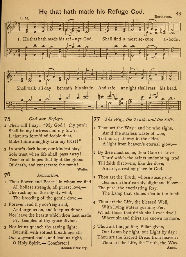 Good-Will Songs: a Compilation of Hymns and Tunes page 44