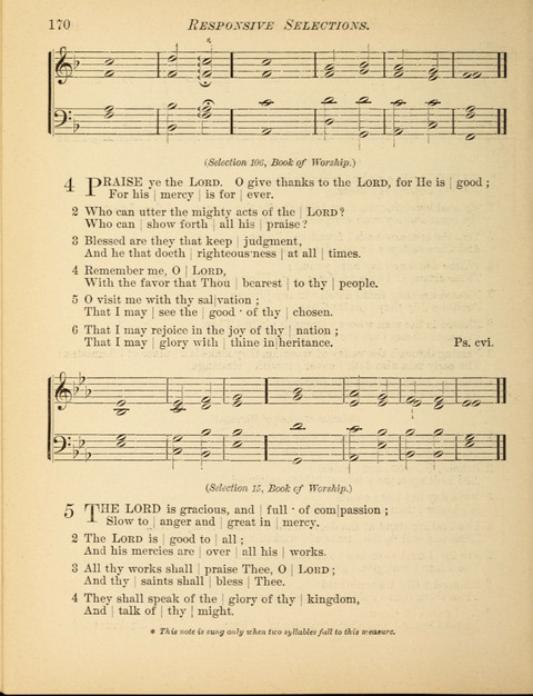 The Hosanna: a book of hymns, songs, chants, and anthems for children page 170