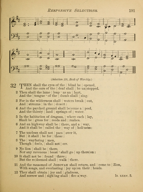 The Hosanna: a book of hymns, songs, chants, and anthems for children page 191