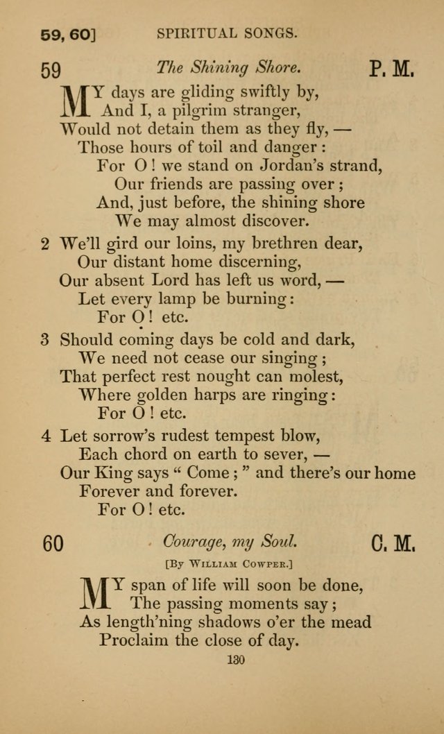 Hymns for All Christians page 130
