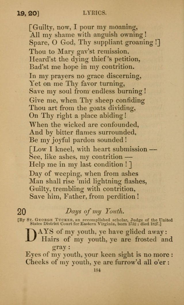 Hymns for All Christians page 184