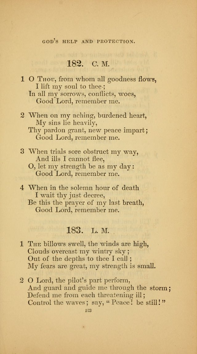 Hymns for the Church of Christ (3rd thousand) page 123