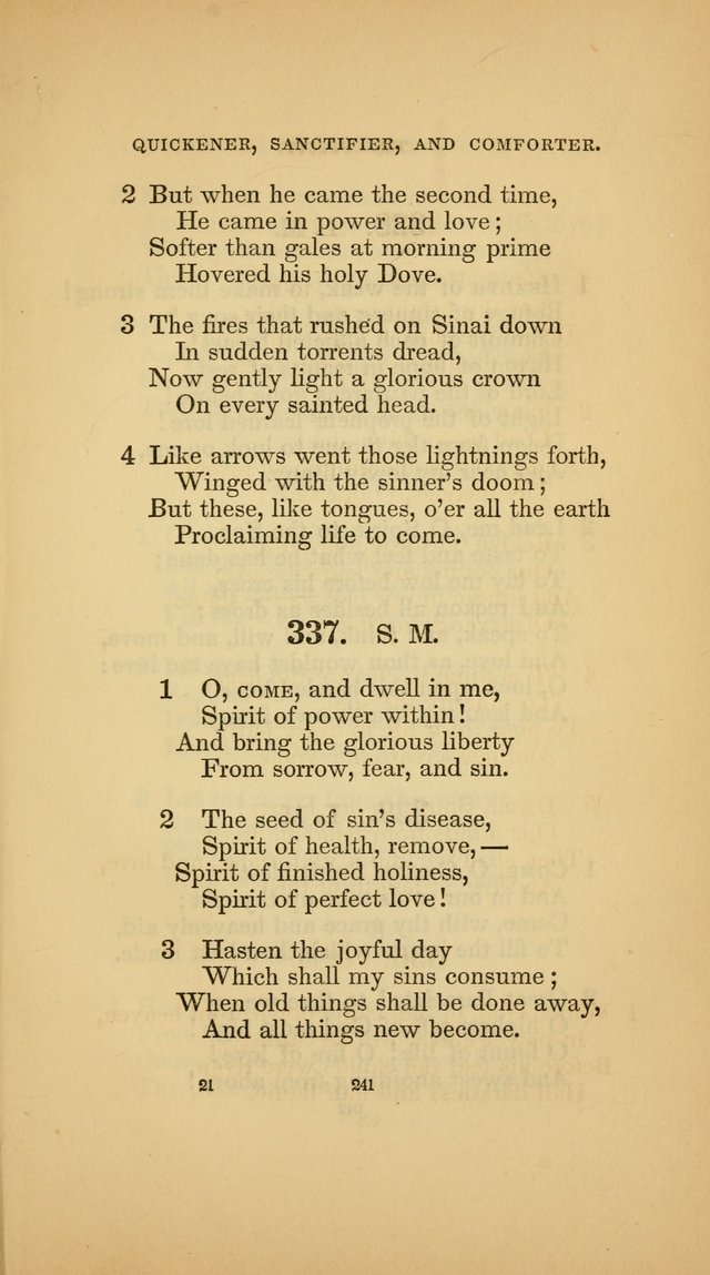 Hymns for the Church of Christ (3rd thousand) page 241