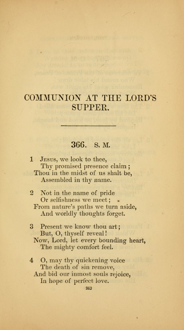 Hymns for the Church of Christ (3rd thousand) page 263
