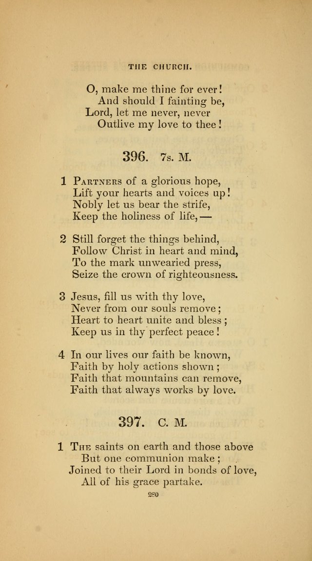 Hymns for the Church of Christ (3rd thousand) page 280