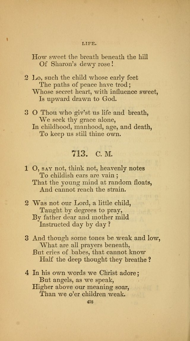 Hymns for the Church of Christ (3rd thousand) page 498