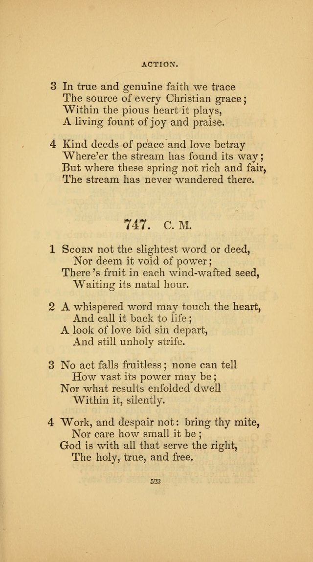 Hymns for the Church of Christ (3rd thousand) page 523